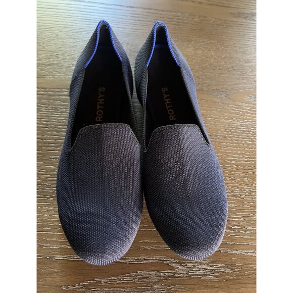 Rothy’s Shoes - Rothy's The Loafer Classic Navy Knit Fabric Slip On Flats Women’s US 8.5
